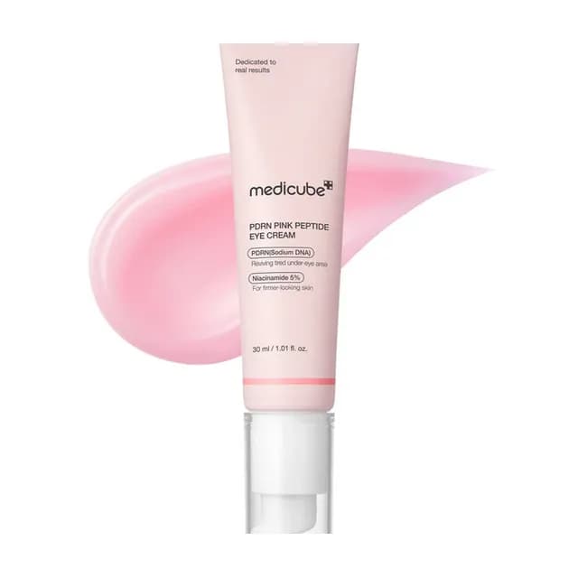 MEDICUBE PINK PDRN ОКОЛООЧЕН КРЕМ ПЕПТИДЕН 30МЛ